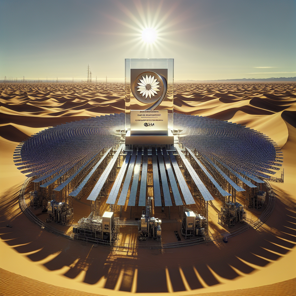 950 MW DEWA CSP Project Honored with SolarPACES 2024 Technology Innovation Award