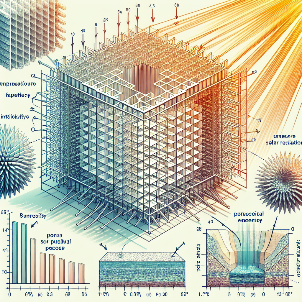 Parametric Study of Empirical Factors and Solar Radiation Uniformity on Thermal Efficiency of Porous Volumetric Solar Receivers