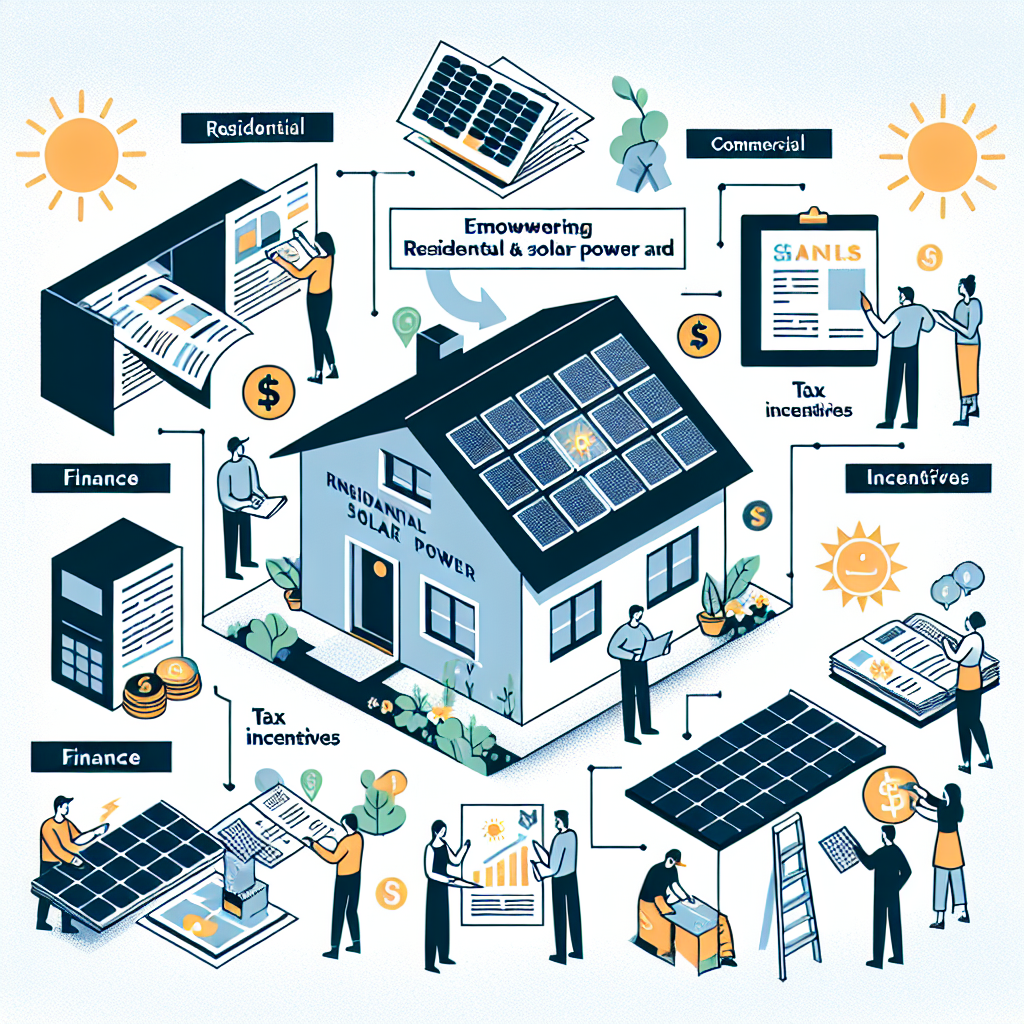 Empower Your Home or Business with Solar Power: The Ultimate Guide to Residential and Commercial Solar Installation, Financing, and Tax Incentives
