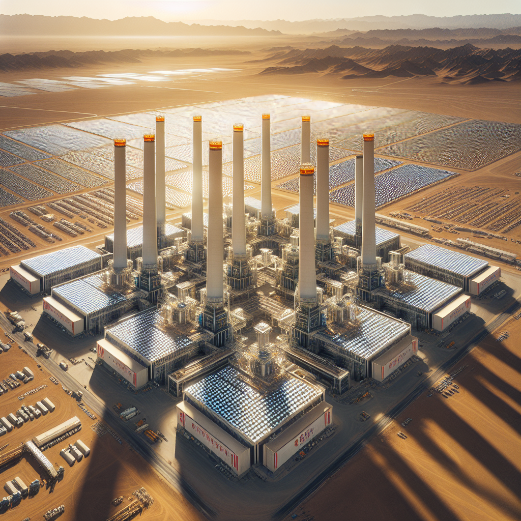 Three Gorges Renewables Connects 100 MW Tower CSP Plant to Grid in Qinghai’s Golmud