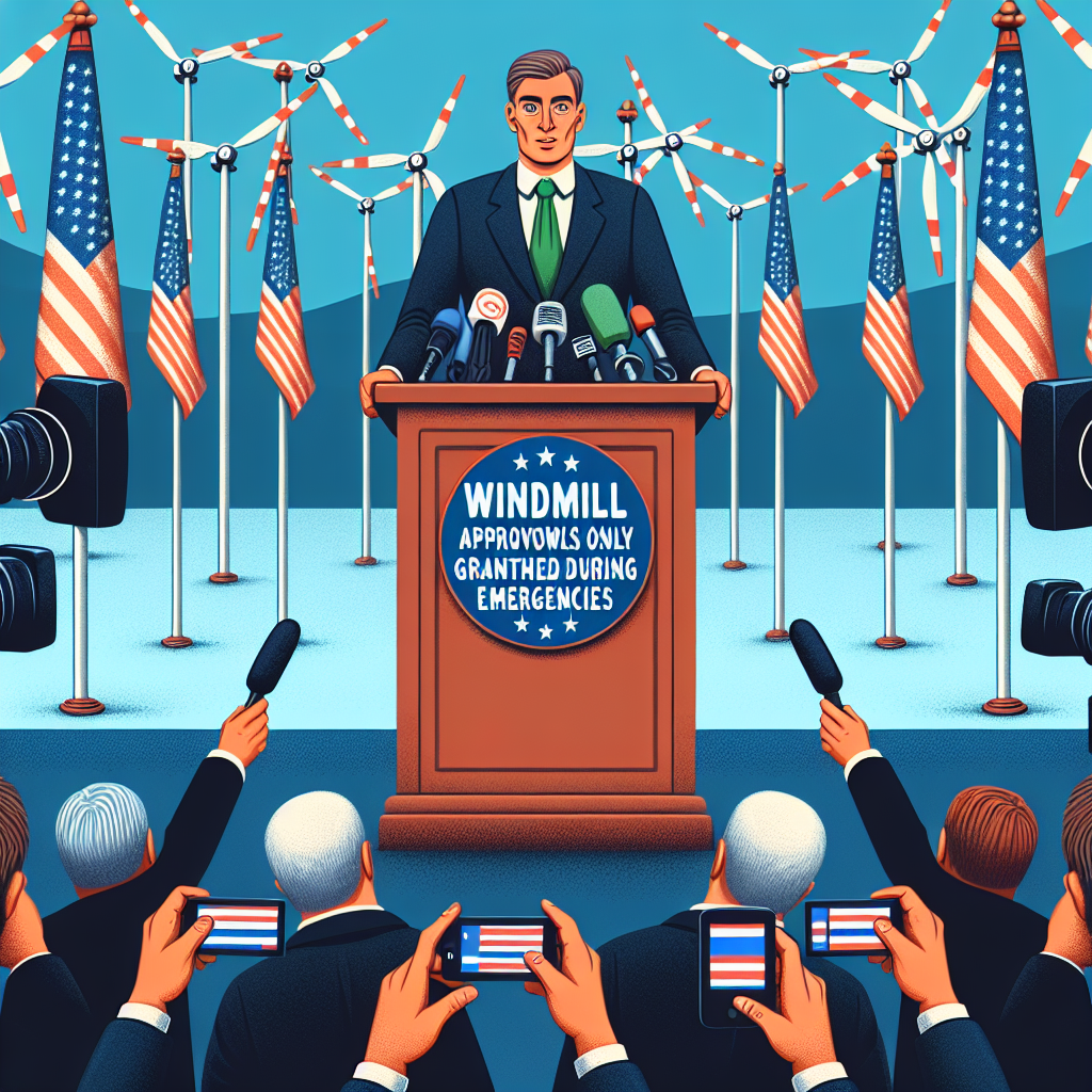 Trump Declares Windmill Approvals Only in Emergencies