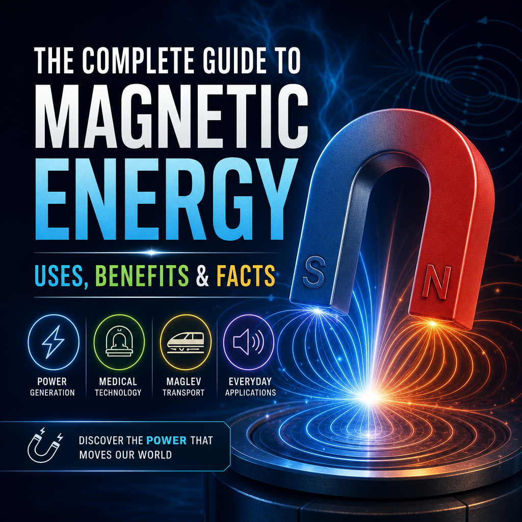 A horseshoe magnet attracting steel paper clips on a table