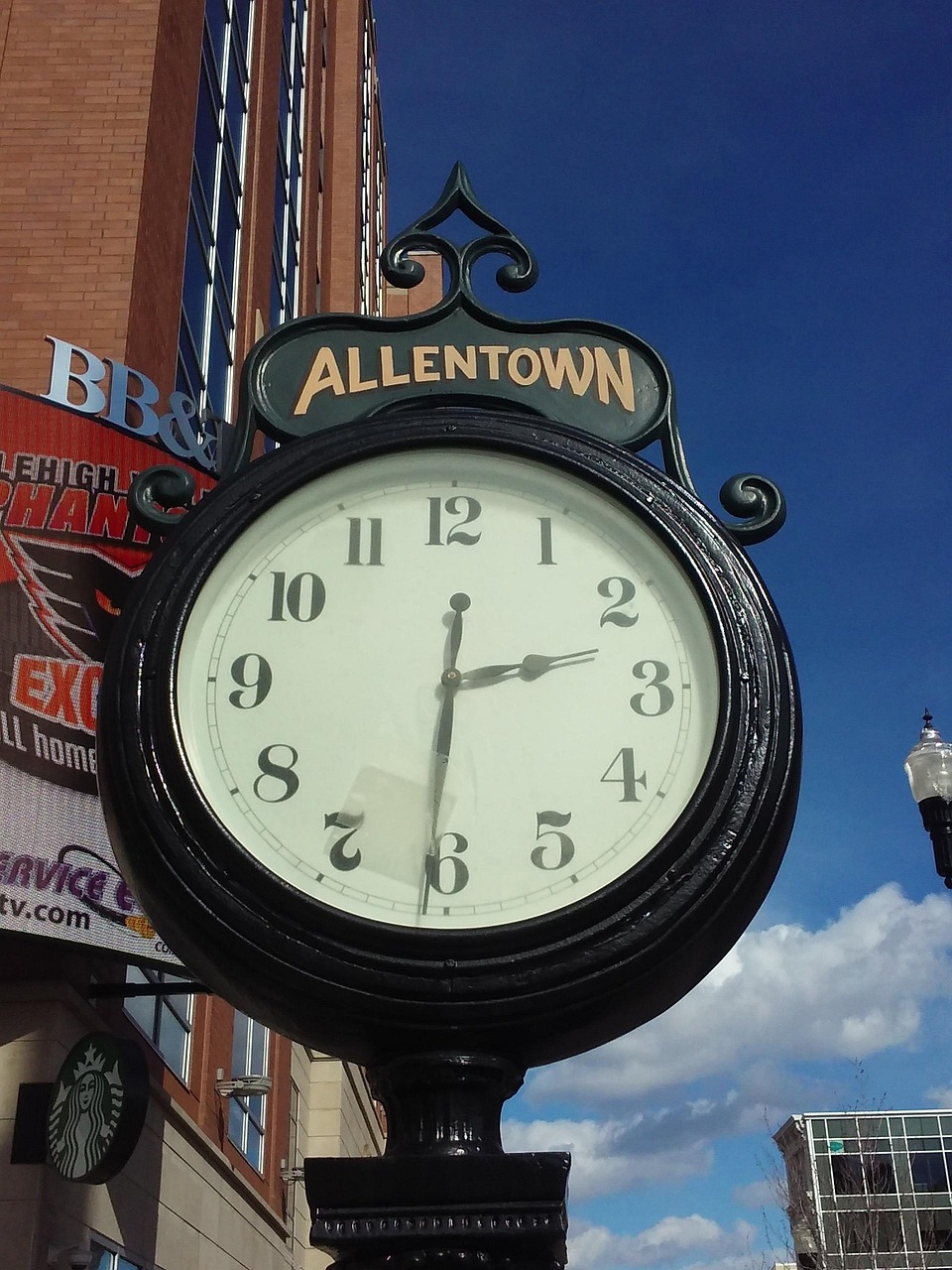 Clock, allentown, center city, urban, time, streetview, chronograph, analog, pennsylvania, united states, allentown, allentown, allentown, allentown, allentown, United States, Pennsylvania, Allentown