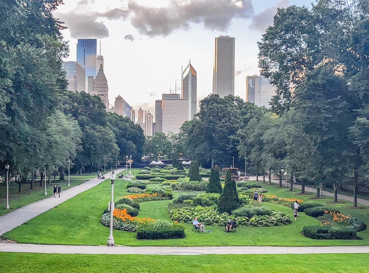 Chicago, nature, landscape, cityscape, urban, architecture, skyline, United States, Chicago, Illinois