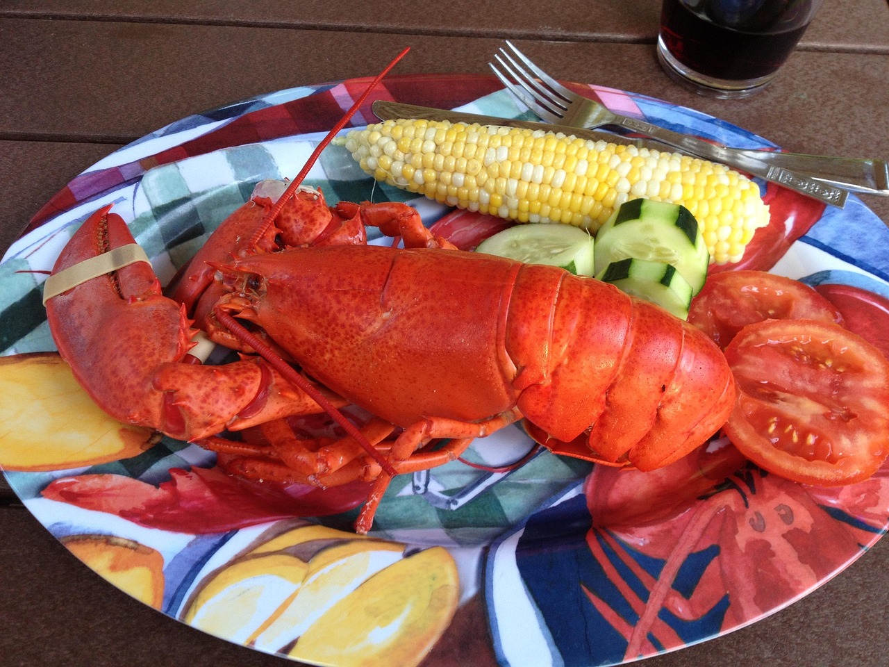 Food, lobster, lobster dinner, lobster bake, seafood, nature, fish, restaurant, dinner, meal, shellfish, crustacean, dish, United States, Auburn, Maine