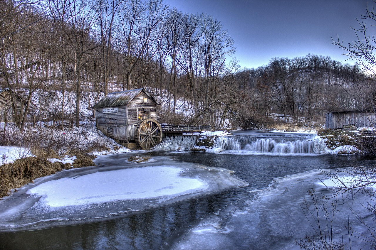 Winter, mill, wisconsin, hyde, landscape scenic, wisconsin, wisconsin, wisconsin, wisconsin, wisconsin