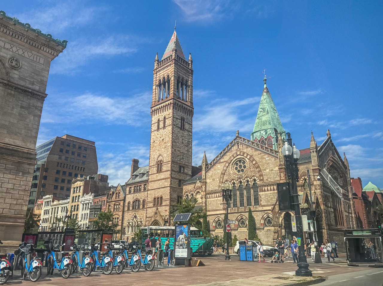 Boston, architecture, buildings, skyline, massachusetts, usa, city, United States, Boston, Massachusetts