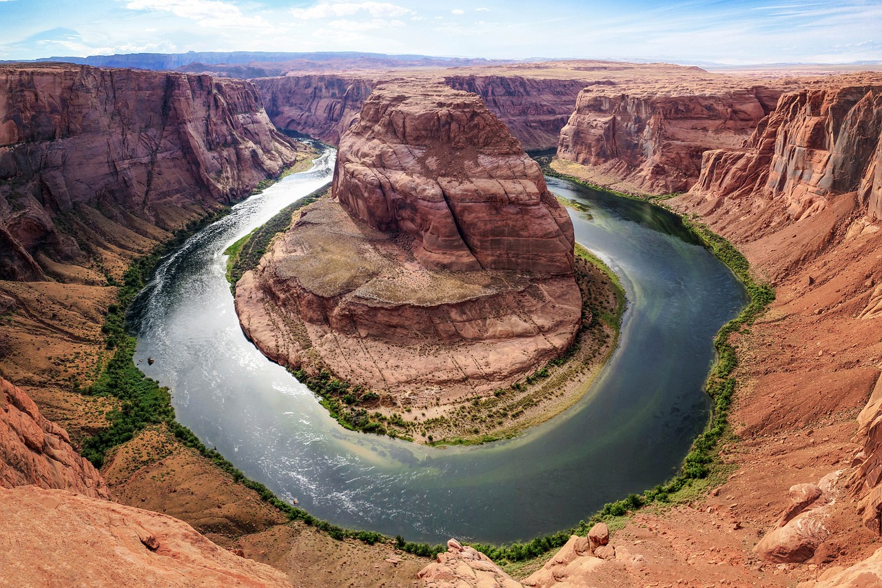 Desert, horsheshoe bend, grand canyon, meander, arizona, geology, landscape, mountains, nature, outdoors, ravine, river, sandstone, scenic, travel, valley, water, colorado, zoom background, desert, gr