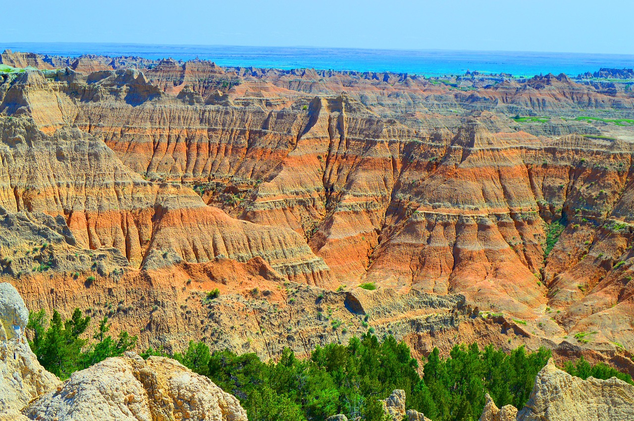 Badlands, sand rocks, landscape, south dakota, badlands, badlands, badlands, badlands, badlands, south dakota, south dakota, south dakota