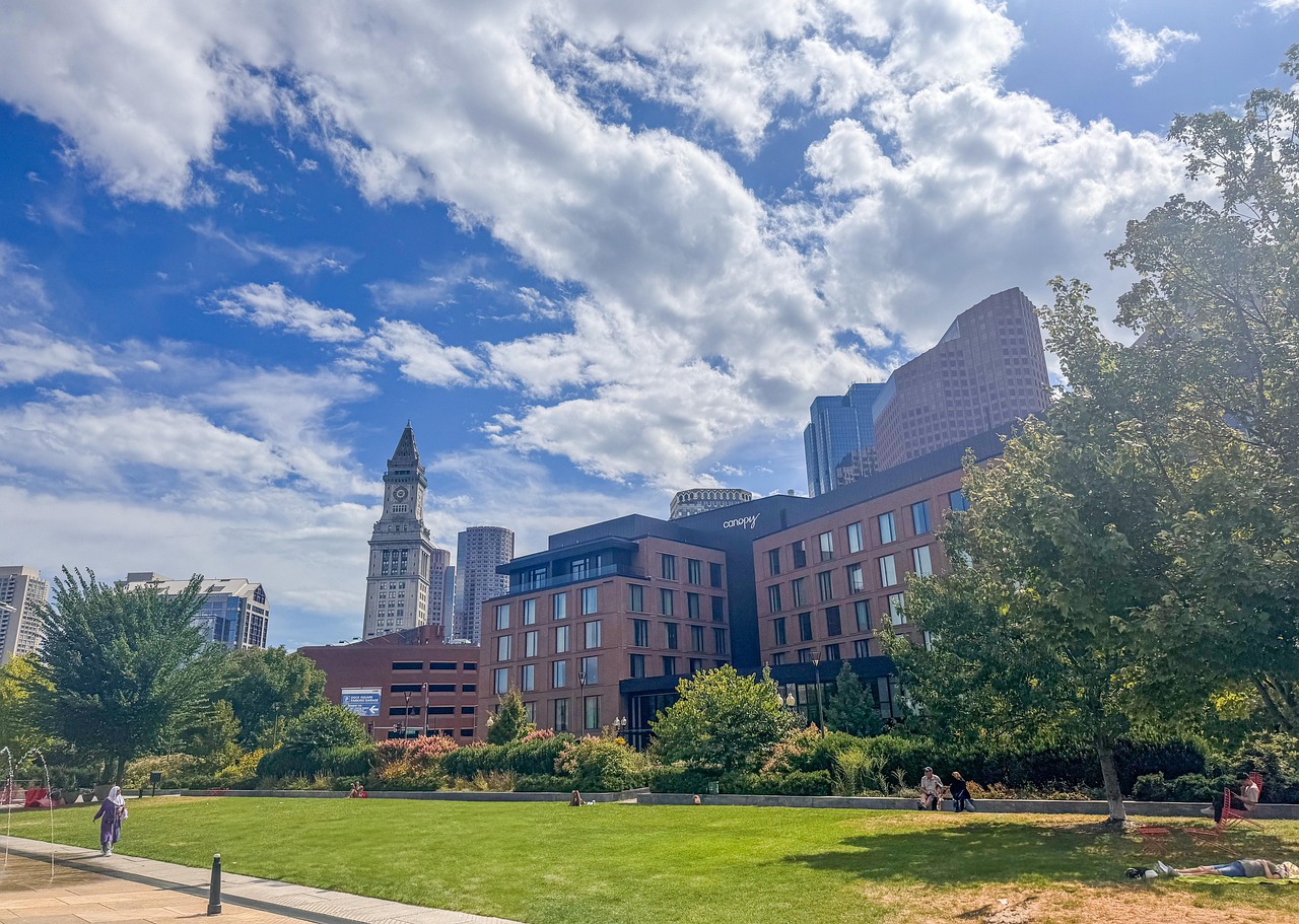 Park, boston, architecture, nature, landscape, outdoors, sky, United States, Boston, Massachusetts