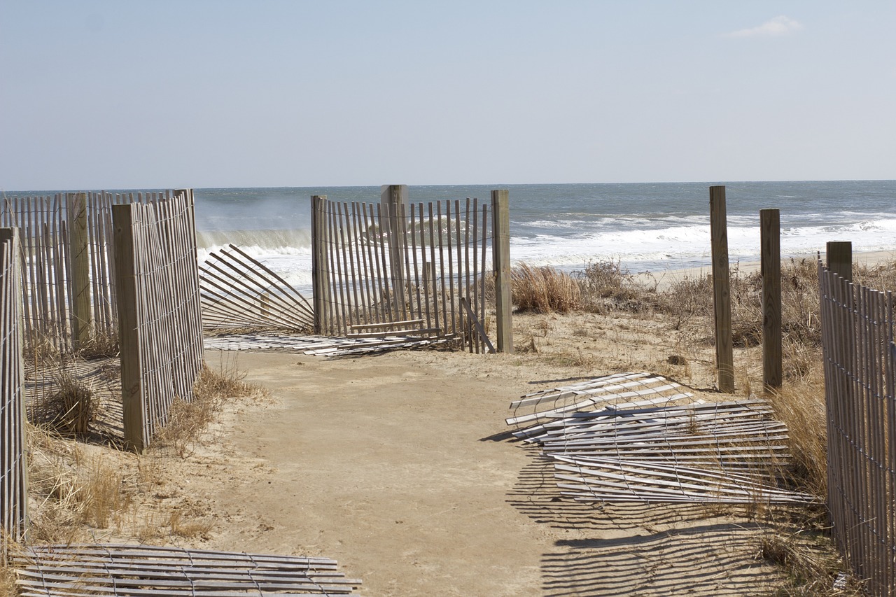Beach, destruction, hurricane, ocean, damage, sea, water, nature, landscape, sky, maryland, maryland, maryland, maryland, maryland, maryland