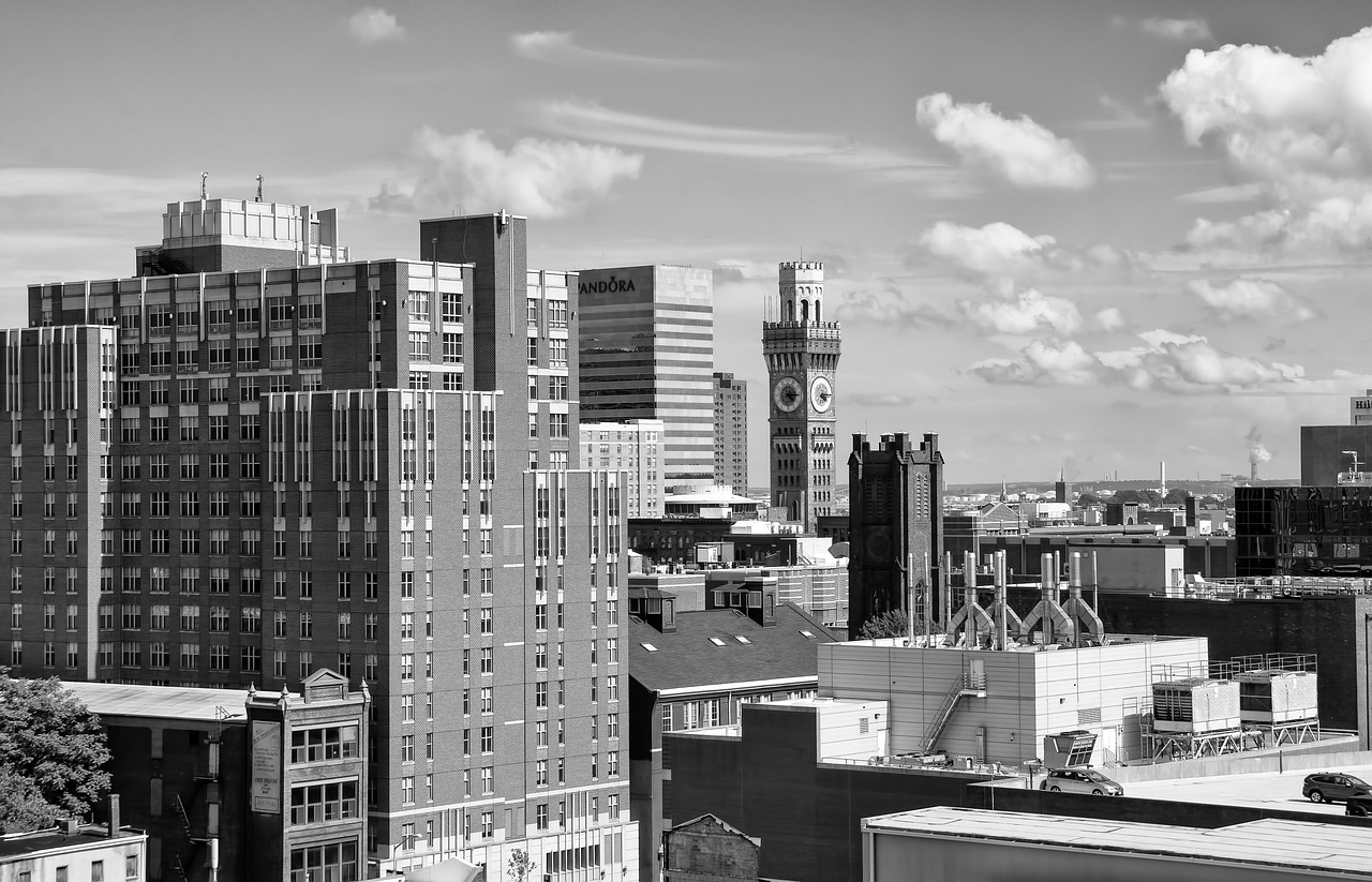 Baltimore, city, urban, skyline, downtown, architecture, maryland, landscape, building, landmark, scenic, metropolis, tower, baltimore, baltimore, baltimore, baltimore, baltimore, maryland, maryland