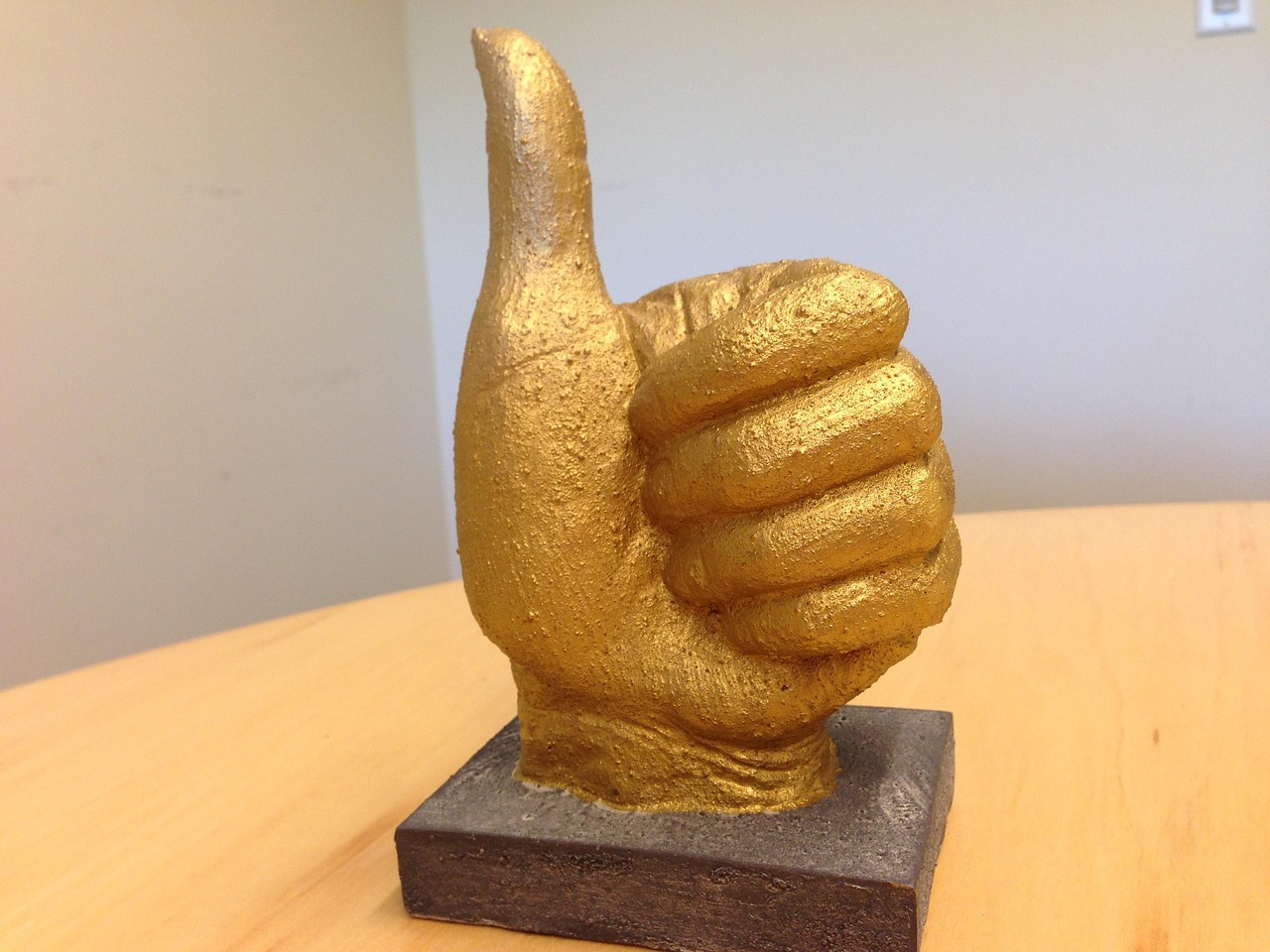 Thumbs up, statue, gold, hand, finger, symbol, gesture, culture, artwork, sculpture, decoration, figure, stone, carving, creative, ornamental, brown culture, brown creative, thumbs up, thumbs up, thum
