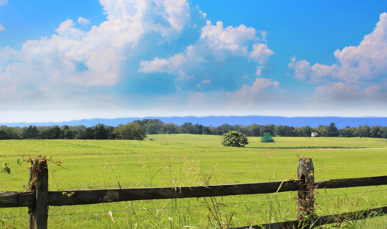 Shenandoah valley, virginia, nature, clouds, landscape, scenery, mountains, summer, ridge