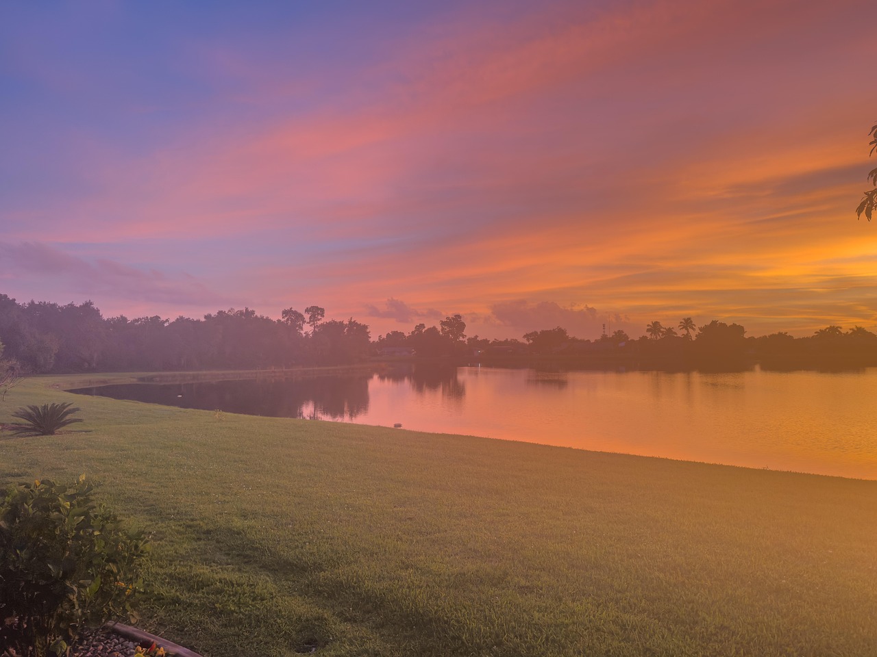 Sunset, tropical, summer, florida, usa, nature, landscape, United States, Florida, Harbour Heights