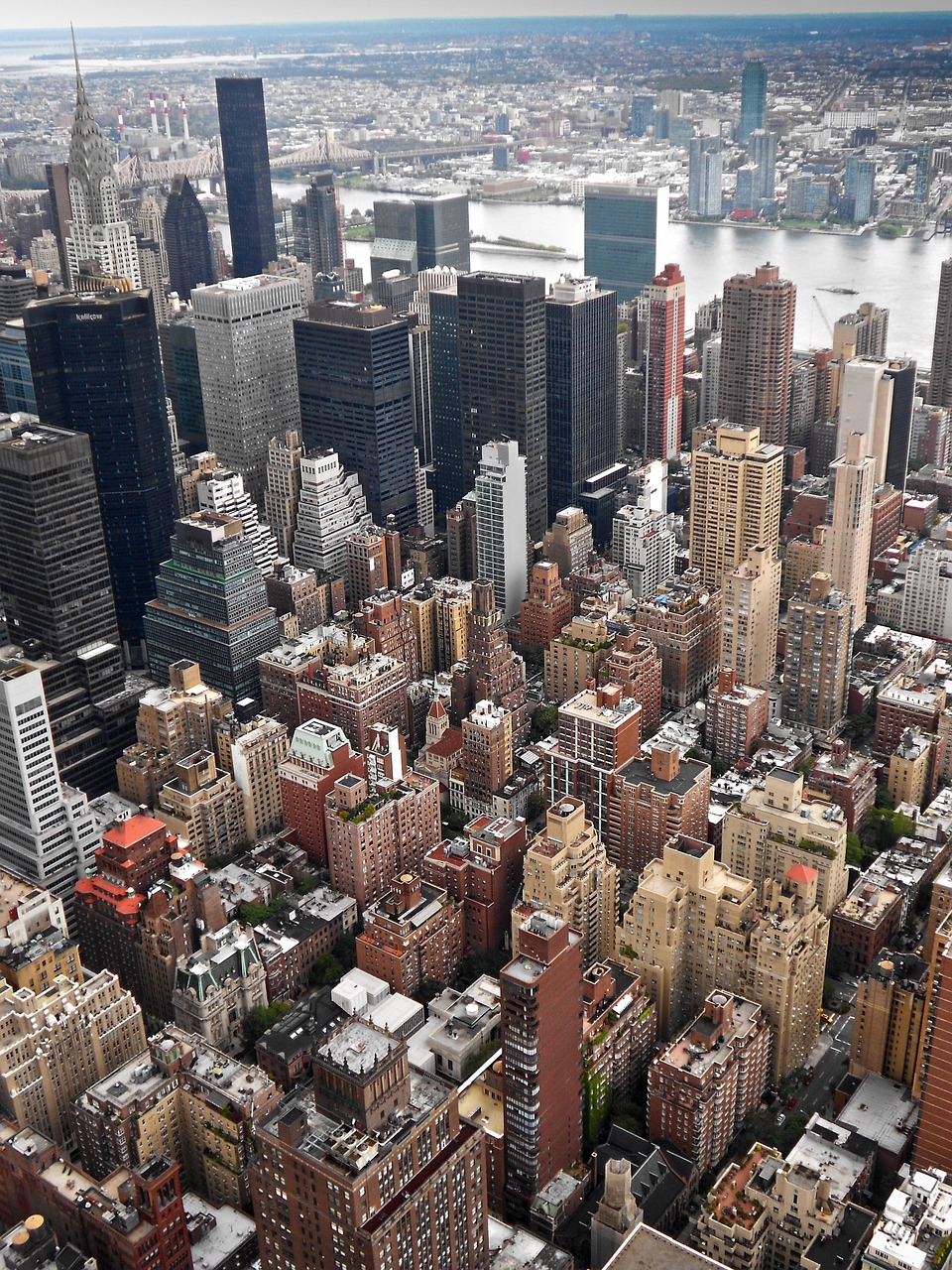 Buildings, architecture, landscape, new york, skyscraper, holiday, city, manhattan
