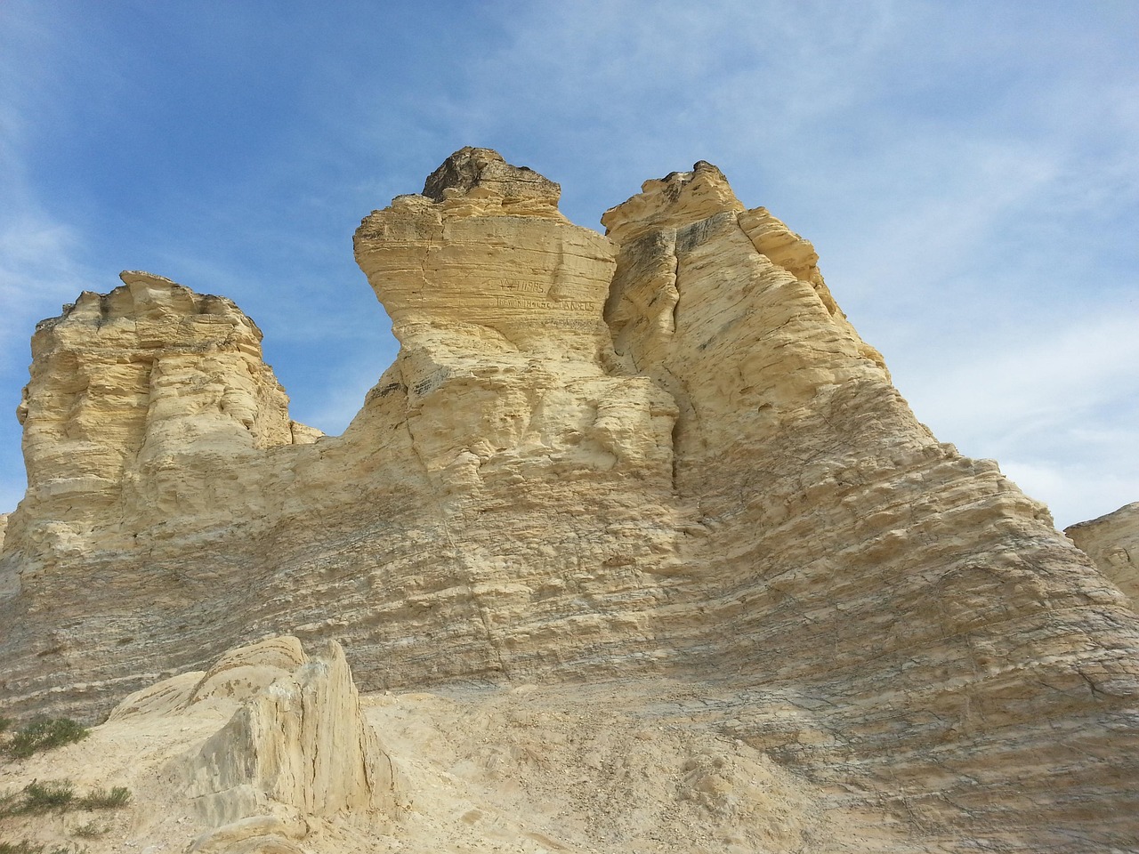 Sandstone, monument, rocks, erosion, kansas, geological, rock formation, nature, tourist attraction, formation, geology, scenery, landscape, monument rocks national landmark, natural landmark, monumen