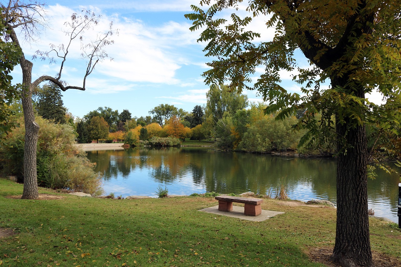 Glenmere park, greeley, colorado, weld county, park, trees, lake, autumn, blue sky, green, blue, nature, outdoors, grass, leaves, fall, landscape, scenic, sky, greeley, greeley, greeley, greeley, gree