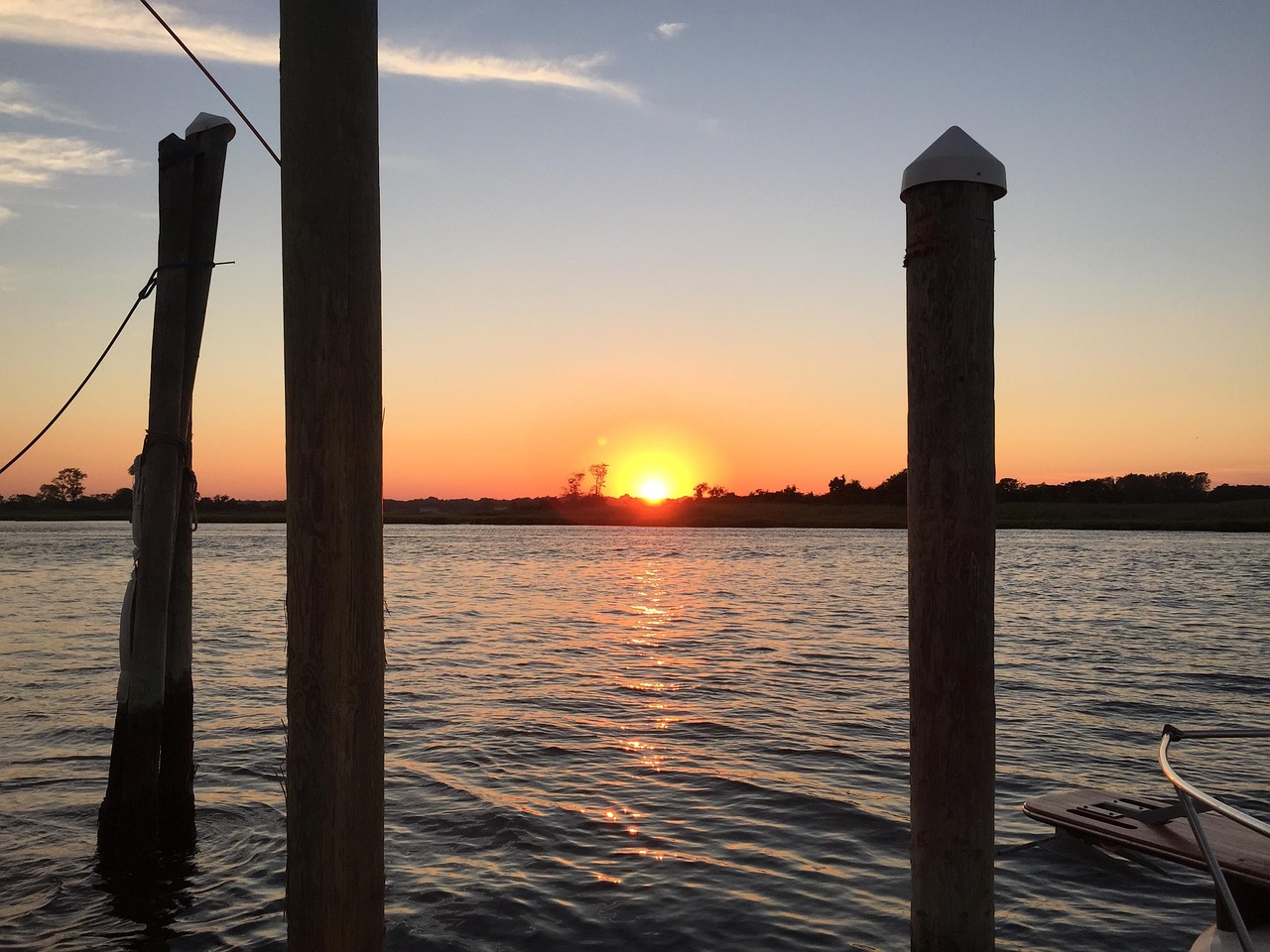 Shrewsbury river, new jersey, sunset, navesink marina, shrewsbury, nature, rumson
