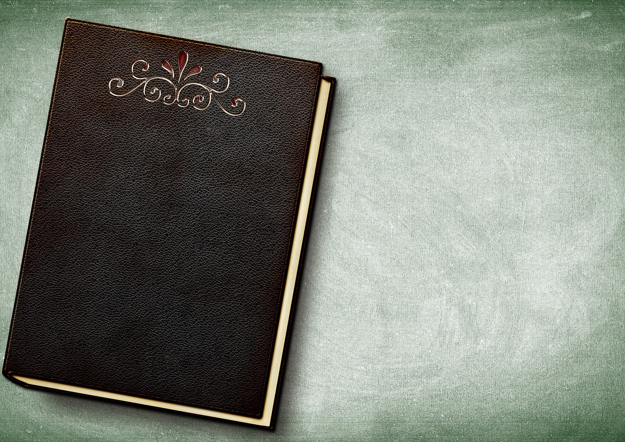 A book, embossing, leather, book cover, front and back covers, closed, leather binding, literature, to study, training, read, to learn, books, studbook, diary, book cover, book cover, book cover, book