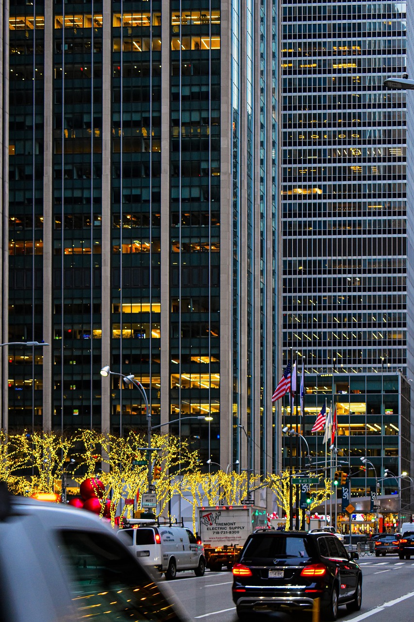 Avenue, nyc, traffic, cars, buildings, office buildings, city, urban, urban landscape, ny, new york, new york city, manhattan, architecture, skyscrapers, road, streets, street photography, vehicles, t