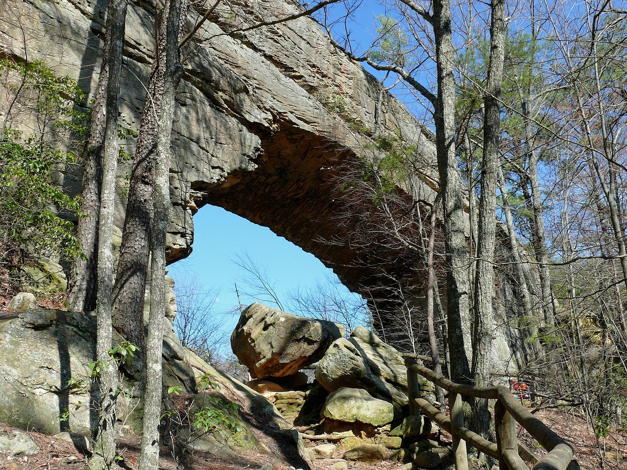 Rock, boulders, stone, natural bridge, stone bridge, nature, scenic, scenery, natural, landscape, rocks, stones, kentucky, kentucky, kentucky, kentucky, kentucky, kentucky