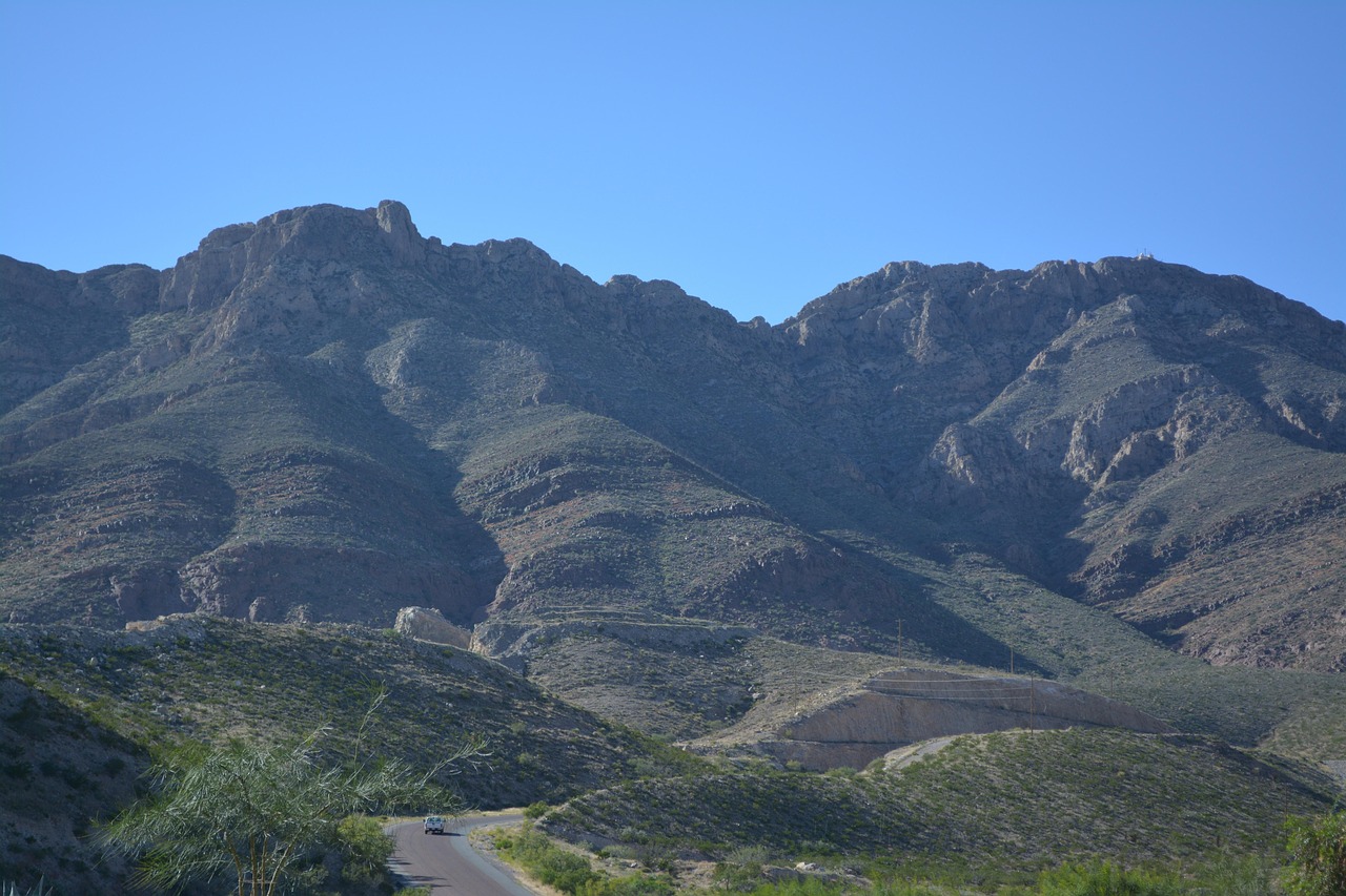 Texas, mountains, desert, landscape, wilderness, scenery, natural, wild, outdoor, environment, scenic, land, nature, blue desert