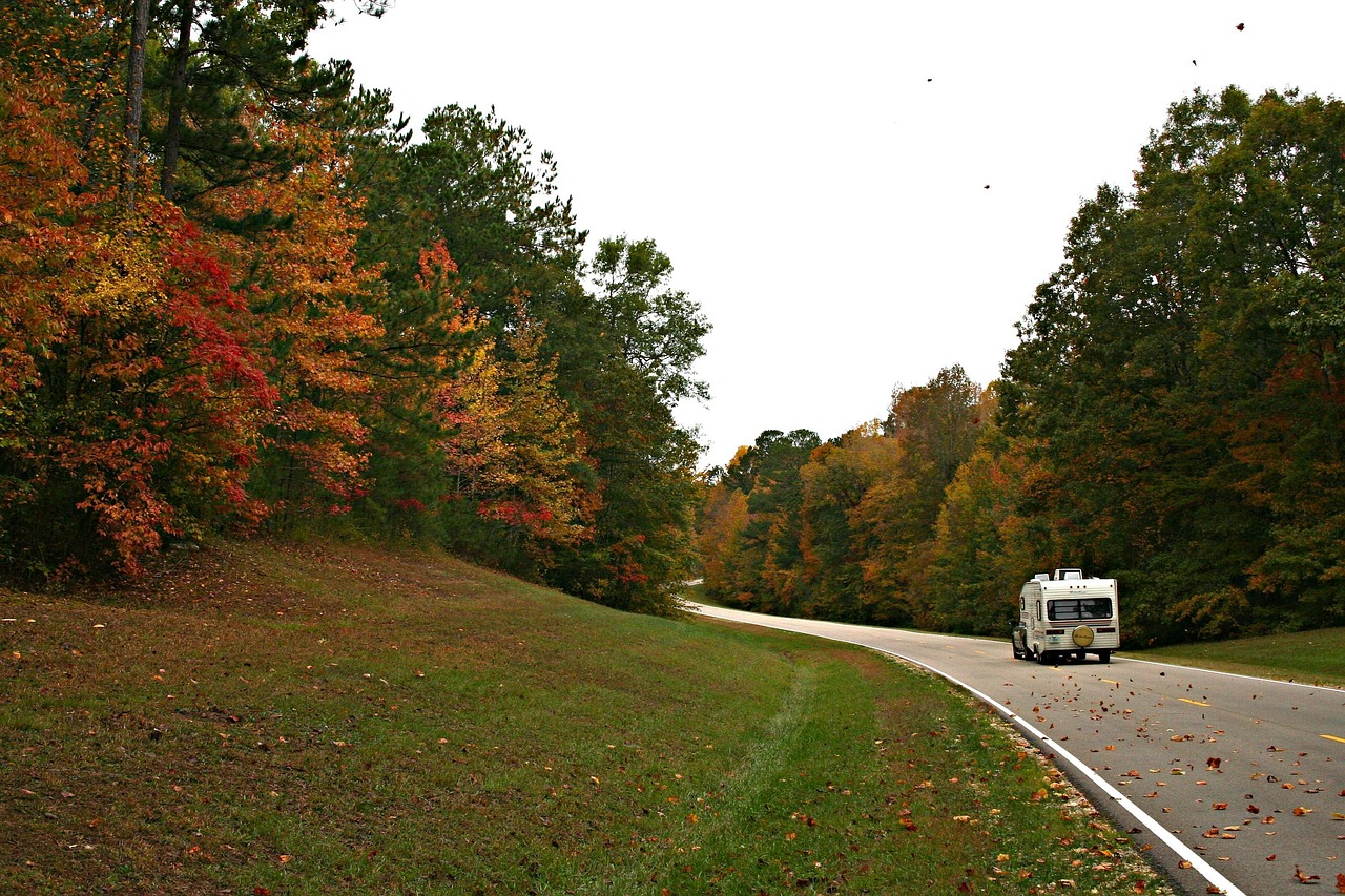Mississippi, road, sky, clouds, fall, autumn, nature, outside, rv, forest, trees, woods, country, countryside, scenic, foliage, grass, landscape, mississippi, mississippi, mississippi, mississippi, mi