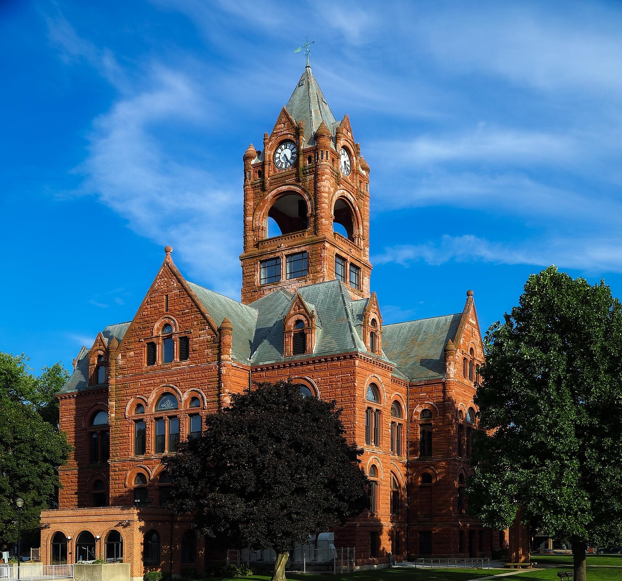 Courthouse, laporte county, indiana, city, urban, building, architecture, landmark, historic, landscape, trees, nature, outdoors, government, hdr, courthouse, courthouse, courthouse, courthouse, court