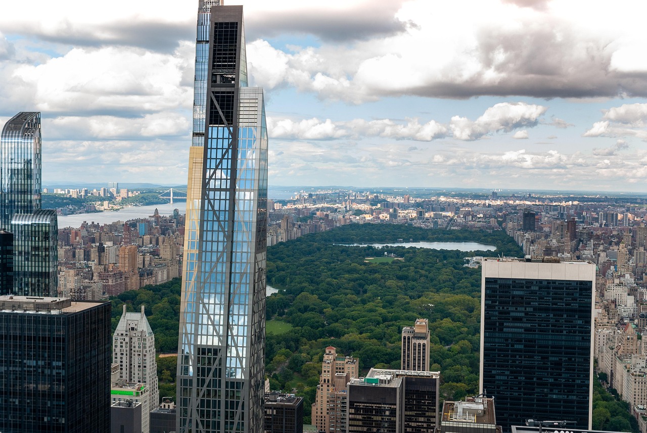 Central park, park, nature, view, manhattan, city, top, landscape, building, new york
