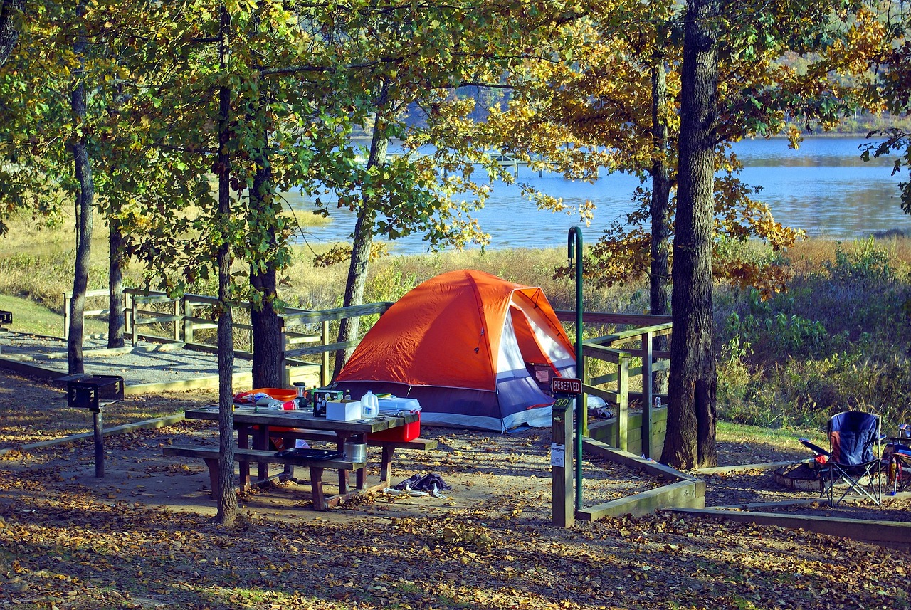 Tent at woolly hollow, tent, camping, lake, woolly hollow, state park, arkansas, camp, adventure, nature, outdoors, landscape, leisure, holiday, recreation, vacation, tourism, tent, tent, camping, cam