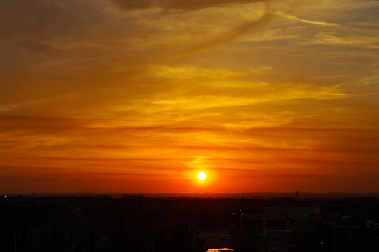 Plano texas sunset, sunset, dusk, sun, twilight, nature, sky, dawn, clouds, mood, orange, landscape, atmospheric, evening, abendstimmung, sunlight, red, light, texas, plano, city, plano, plano, plano,
