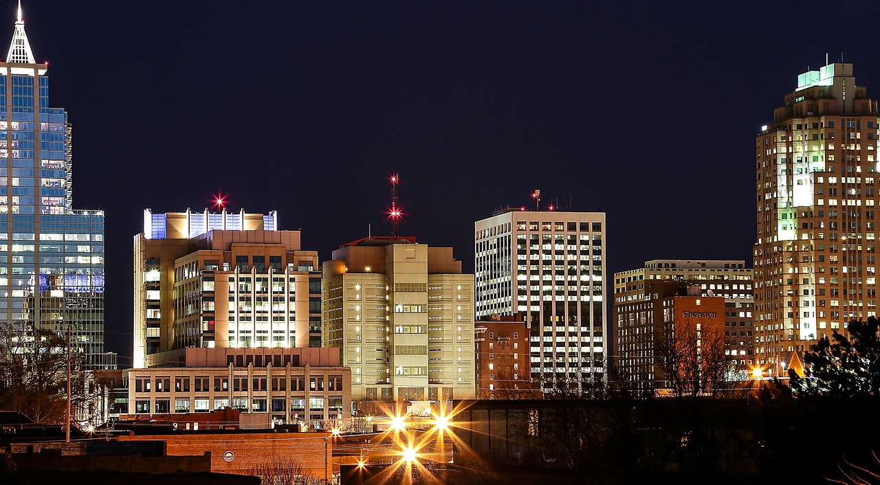 Cityscape, downtown, night photograph, skyline, raleigh north carolina, cityscape, raleigh north carolina, raleigh north carolina, raleigh north carolina, raleigh north carolina, raleigh north carolin
