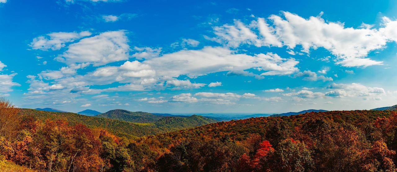 Shenandoah valley, virginia, blue ridge, mountains, fall, autumn, colors, sky, clouds, panorama, landscape, scenic, nature, outdoors, country, countryside, rural, wilderness, beautiful, hdr, virginia,
