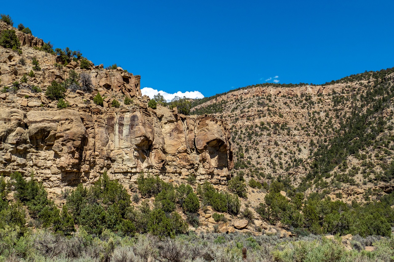 Desert, canyon, utah, arid landscape, landscape, nature
