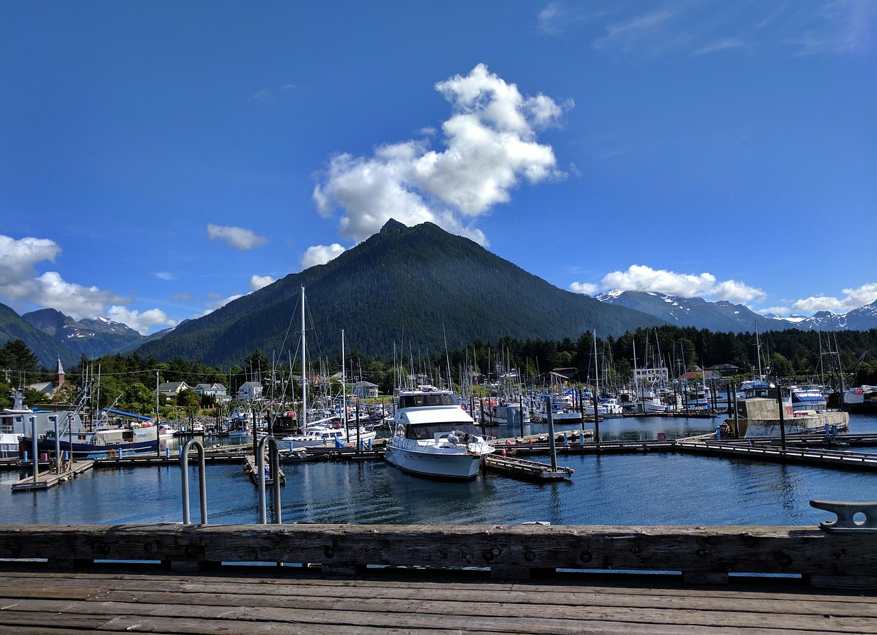 Crescent harbor, sitka, harbor, boats, water, mountains, alaska, dock, nature, bay, ocean, sky, outside, pier, scenic, sea, coast, outdoors, landscape, marine, sitka, sitka, sitka, sitka, sitka, Unite