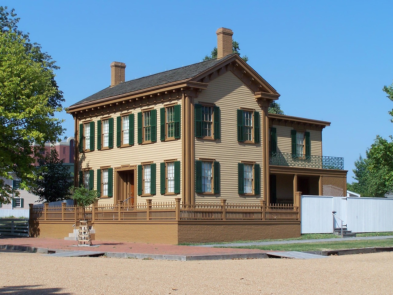 Abraham lincoln, house, home, historical, destinations, landmark, architecture, outside, springfield, illinois, abraham lincoln, abraham lincoln, springfield, springfield, springfield, springfield, sp