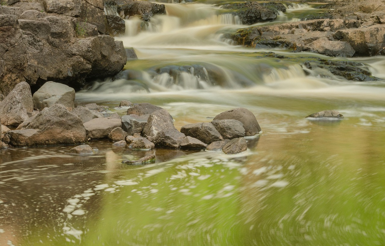 Waterfall, gooseberry falls, minnesota, falls, usa, waterfalls, stream, rocks, nature, water, river, landscape, scenic, outdoors, rock, scenery, summer, flowing, motion, minnesota, minnesota, minnesot