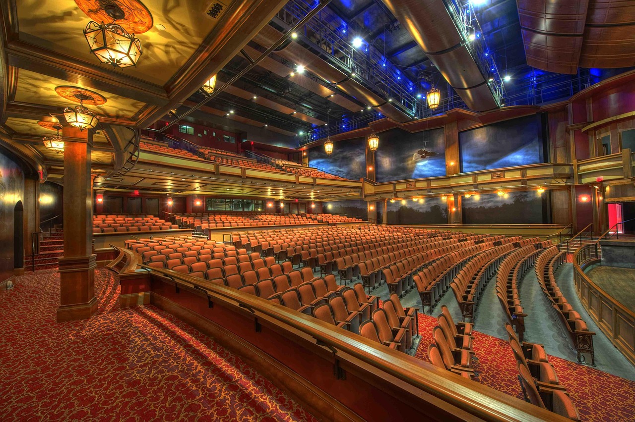 Auditorium, theater, architecture, interior, chairs, hall, historic, historical, building, concert hall, ruby diamond concert hall, ruby diamond auditorium, westcott building, florida state university