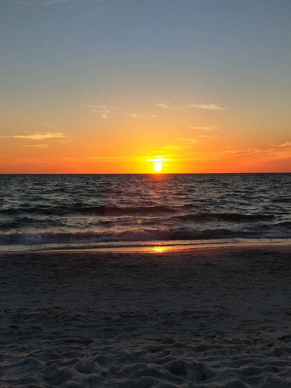 Beach, sea, nature, ocean, sky, sun, landscape, florida
