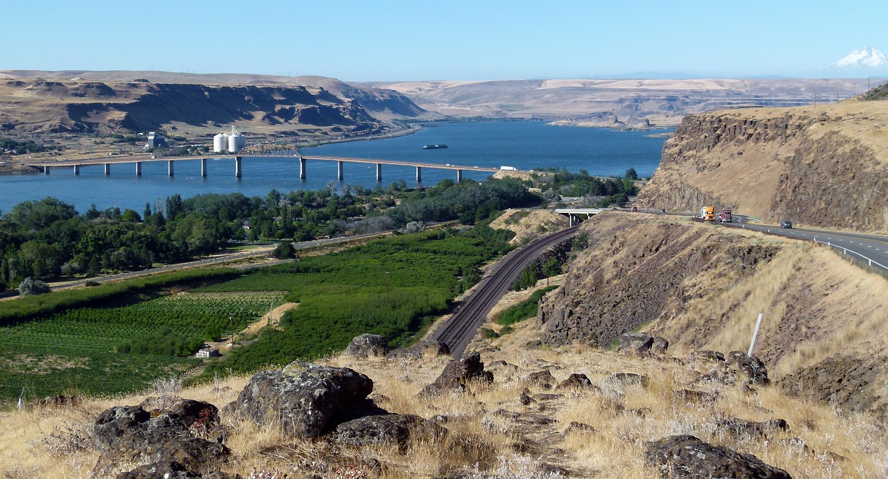 Landscape, columbia river, oregon, usa, nature, scenic, outdoor, valley, tourism, road, bridge, columbia river, columbia river, columbia river, columbia river, columbia river, oregon