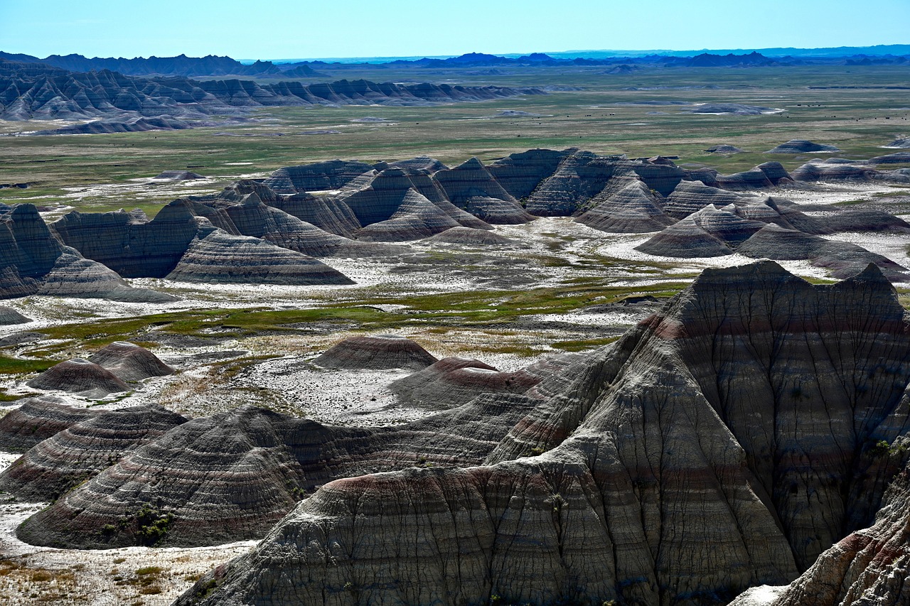 Badlands national park, nature, south dakota, geology, scenery, landscape, desert