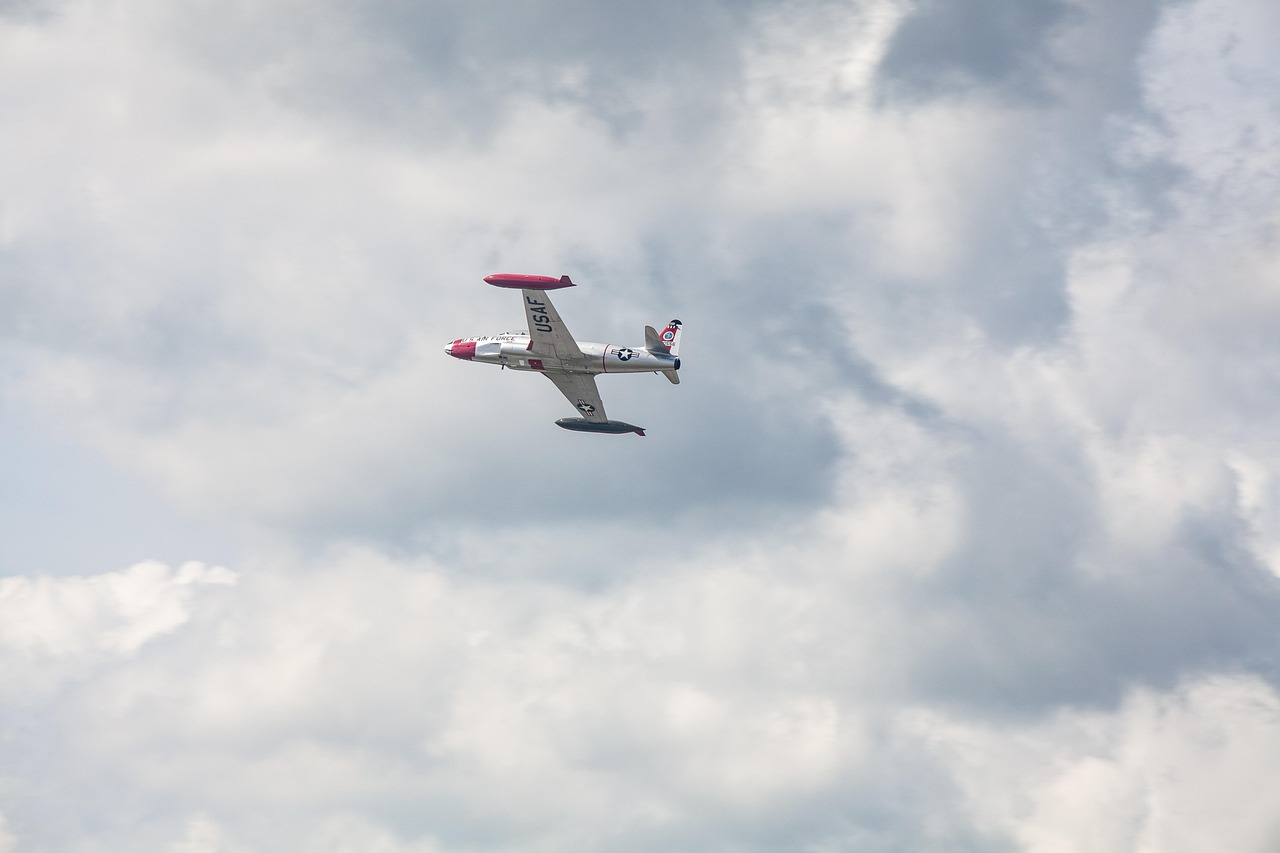 Airplane, nature, plane, aircraft, airshow, sky, shooting star, p80, waukegan, illinois, wings, fighter plane, fighter