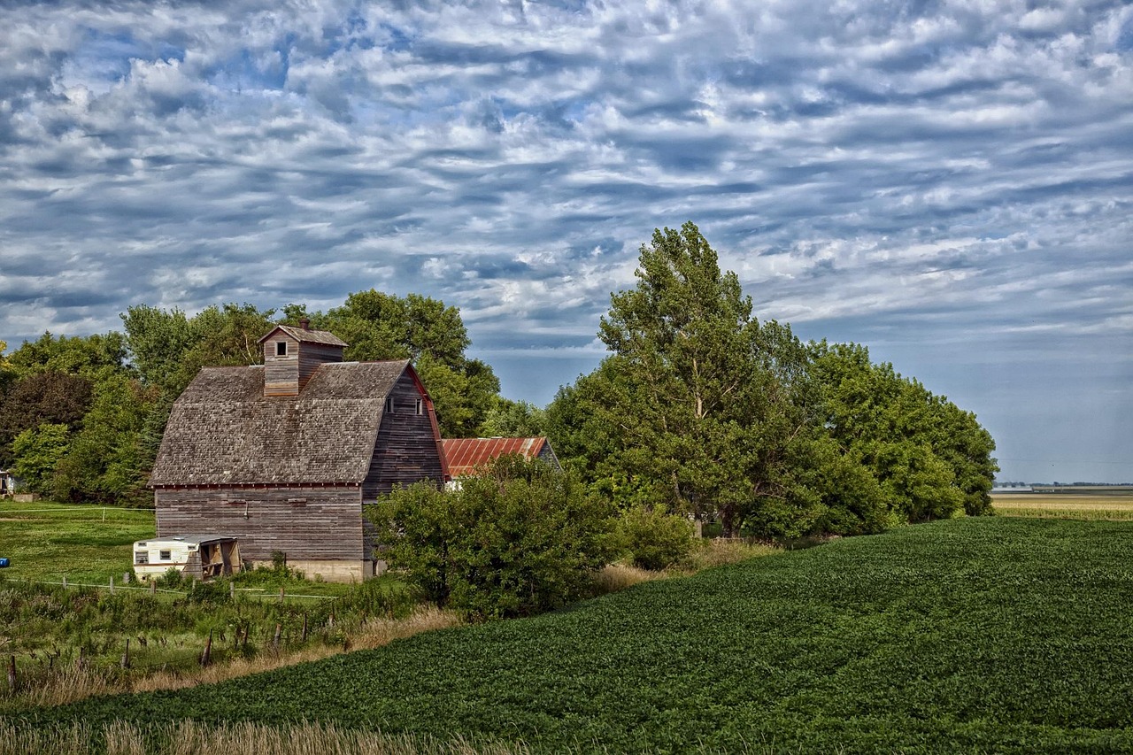 Missouri, farm, rural, barn, field, trees, hdr, sky, clouds, nature, outside, country, countryside, landscape, scenic, summer, blue farm, blue field, missouri, missouri, missouri, missouri, missouri