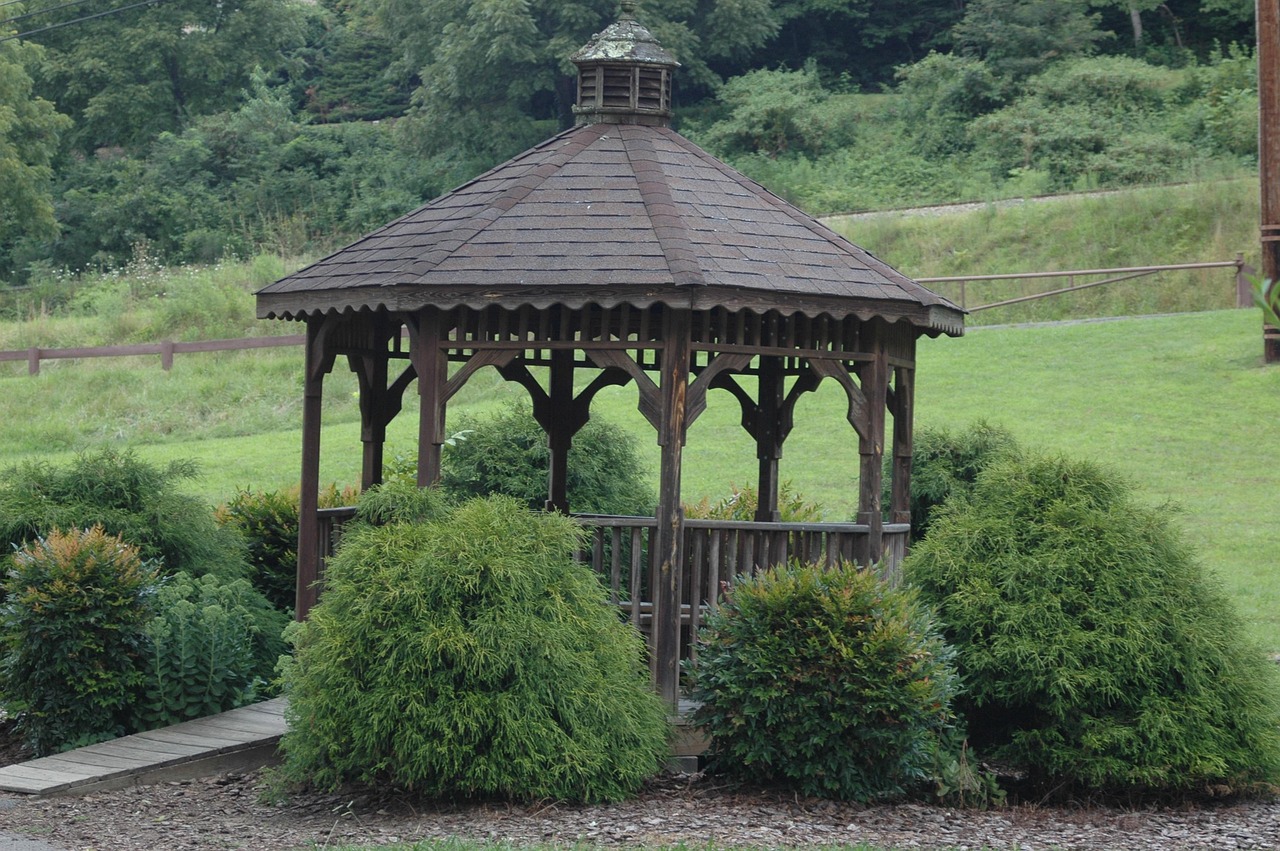 Gazebo, nature, landscape, green, garden, park, outdoor, trees, summer, sky, hut, scenic, sunny, architecture, lake junaluska, waynesville, north carolina, gazebo, gazebo, gazebo, gazebo, gazebo