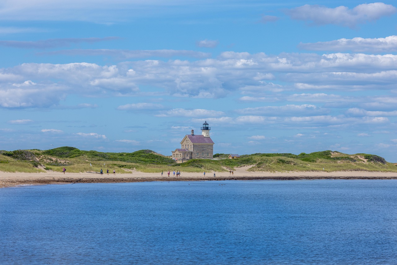 Light house, windows wallpaper, beautiful wallpaper, nature wallpaper, nature background, block island, new port, sky background, 4k wallpaper, laptop wallpaper, 4k wallpaper 1920x1080, rhode island,